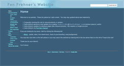 Desktop Screenshot of fenfrehner.com