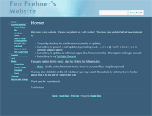 Tablet Screenshot of fenfrehner.com